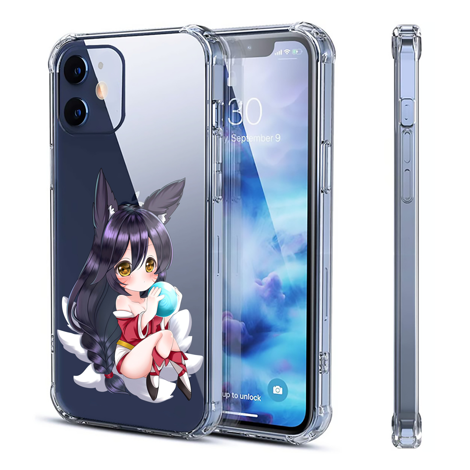 （画像用） リーグ・オブ・レジェンド League of Legends LOL 【iPhone 12シリーズ対応】透明スマホケース（クリアソフトケース）